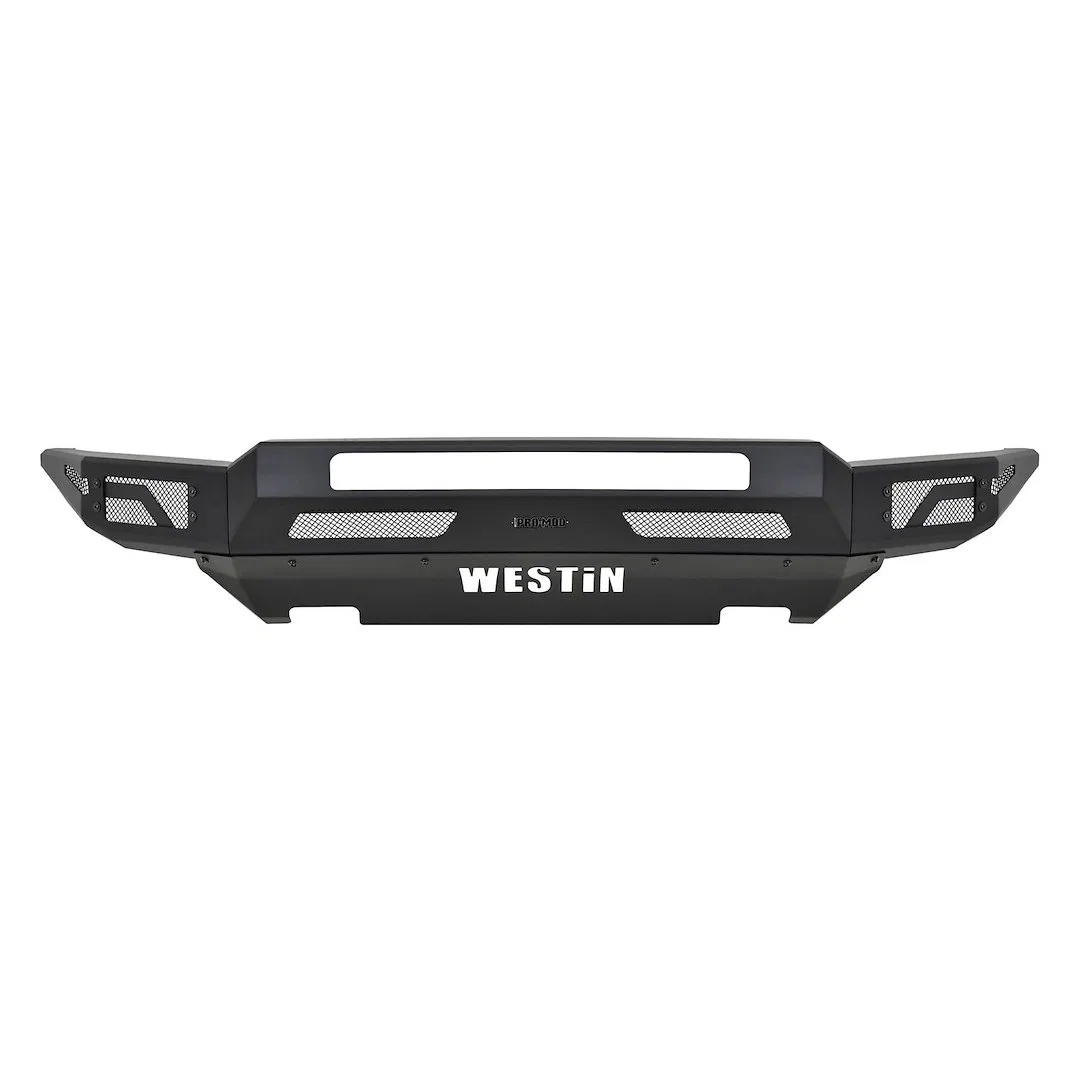 58-41145 – WESTIN Bumper, Modular Design Direct-Fit Mounting Hardware Included Without Grille Guard Without Winch Mou...